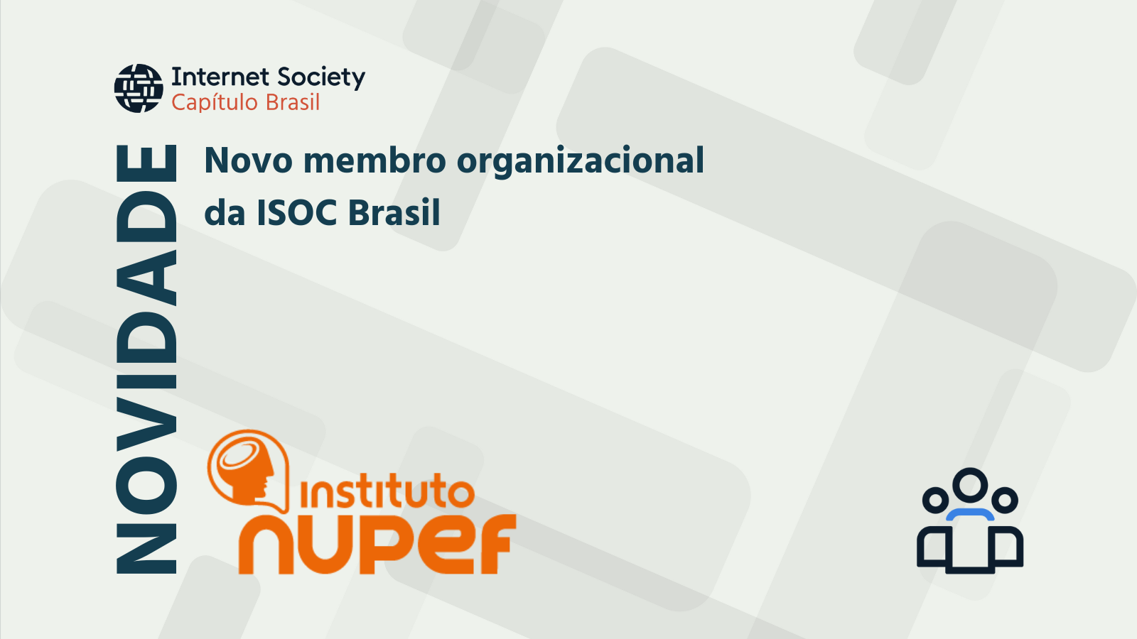 Novo membro organizacional | NUPEF